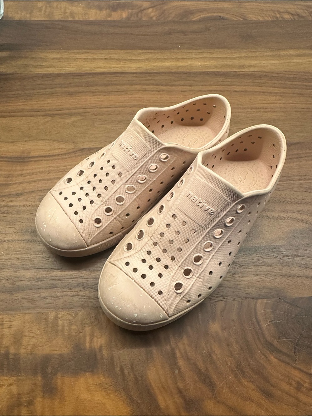 Native Jefferson Shoes in Pale Blush